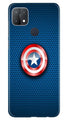 Captain America Shield Case for Oppo A15s (Design No. 253)