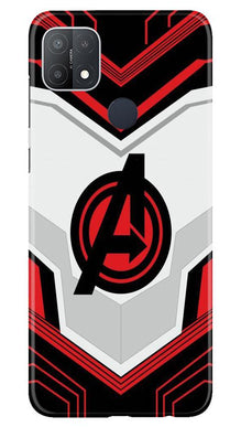 Avengers2 Mobile Back Case for Oppo A15s (Design - 255)