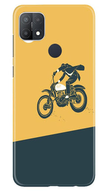 Bike Lovers Mobile Back Case for Oppo A15s (Design - 256)