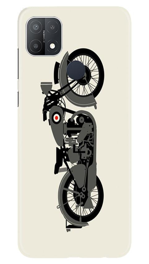MotorCycle Case for Oppo A15s (Design No. 259)