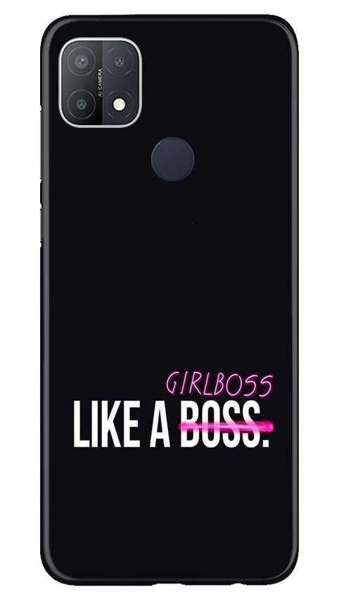 Like a Girl Boss Case for Oppo A15s (Design No. 265)