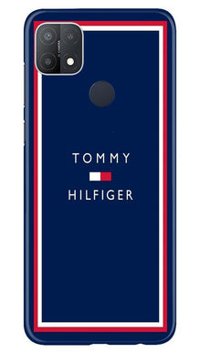 Tommy Hilfiger Mobile Back Case for Oppo A15s (Design - 275)