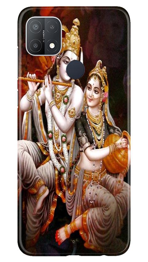 Radha Krishna Case for Oppo A15s (Design No. 292)