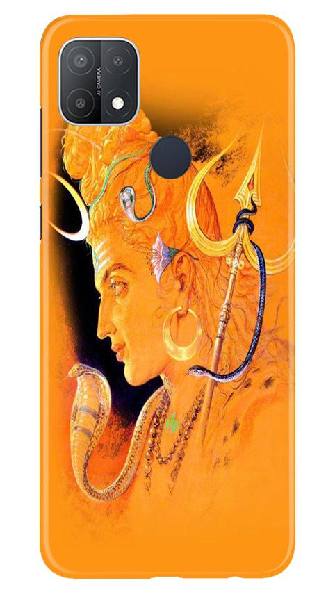 Lord Shiva Case for Oppo A15s (Design No. 293)