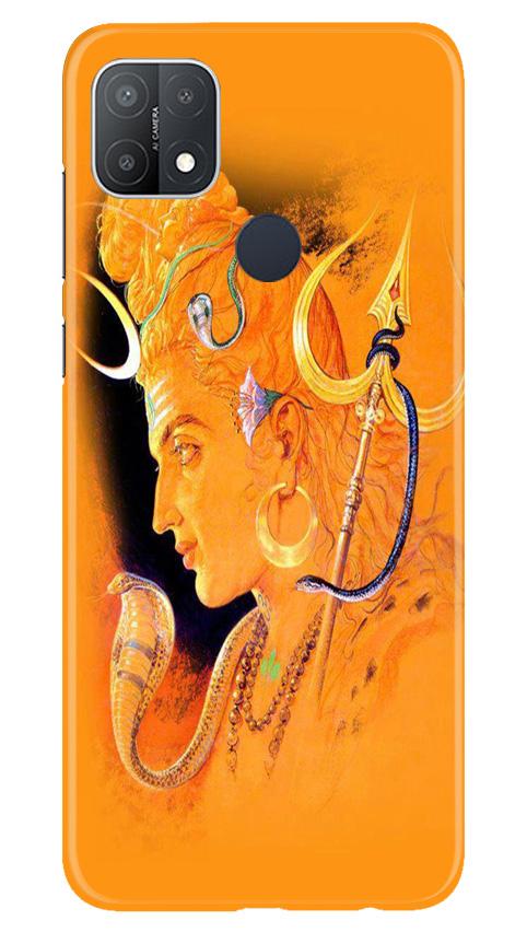 Lord Shiva Case for Oppo A15s (Design No. 293)
