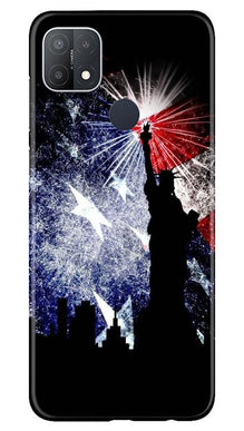 Statue of Unity Mobile Back Case for Oppo A15s (Design - 294)