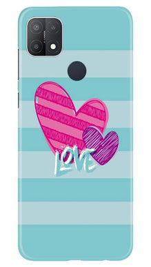 Love Mobile Back Case for Oppo A15s (Design - 299)