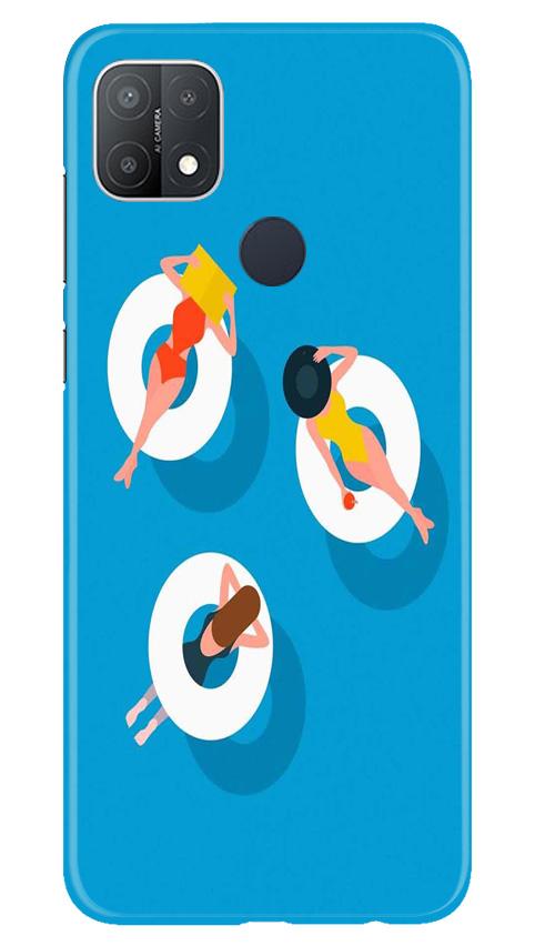 Girlish Mobile Back Case for Oppo A15s (Design - 306)