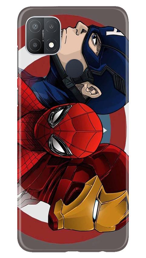 Superhero Mobile Back Case for Oppo A15s (Design - 311)