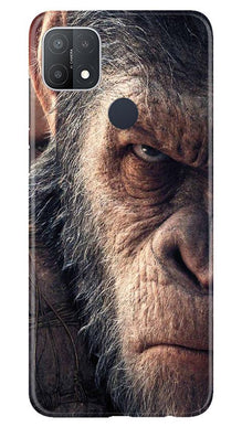 Angry Ape Mobile Back Case for Oppo A15s (Design - 316)