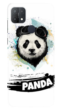 Panda Mobile Back Case for Oppo A15s (Design - 319)