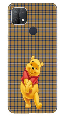 Pooh Mobile Back Case for Oppo A15s (Design - 321)