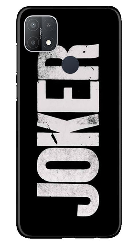 Joker Mobile Back Case for Oppo A15s (Design - 327)