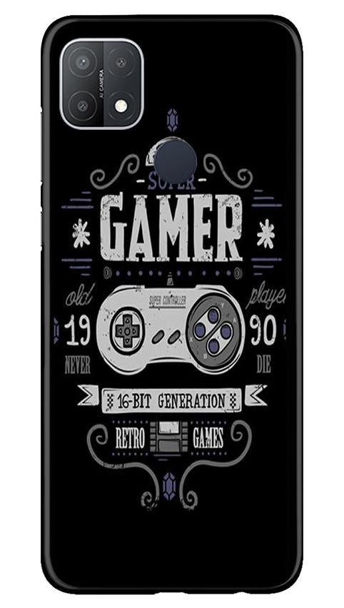 Gamer Mobile Back Case for Oppo A15s (Design - 330)