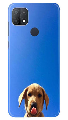 Dog Mobile Back Case for Oppo A15s (Design - 332)