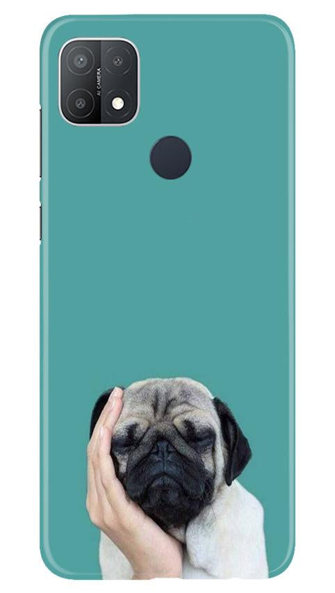 Puppy Mobile Back Case for Oppo A15s (Design - 333)