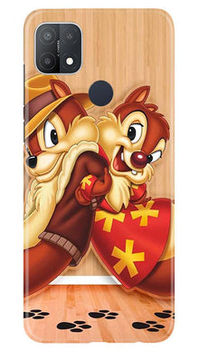 Chip n Dale Mobile Back Case for Oppo A15s (Design - 335)