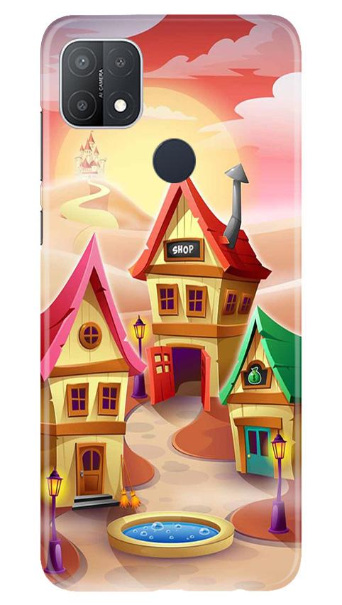 Sweet Home Mobile Back Case for Oppo A15s (Design - 338)