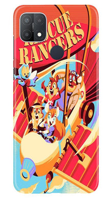 Rescue Rangers Mobile Back Case for Oppo A15s (Design - 341)