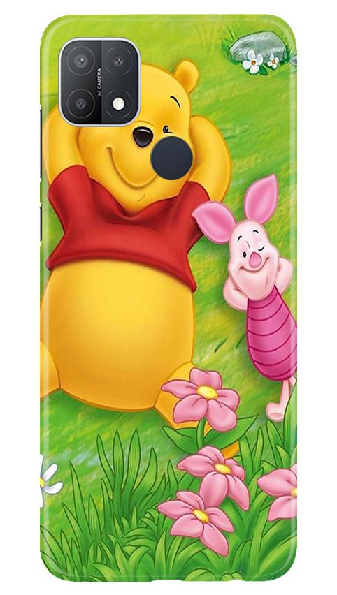 Winnie The Pooh Mobile Back Case for Oppo A15s (Design - 348)