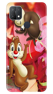 Chip n Dale Mobile Back Case for Oppo A15s (Design - 349)
