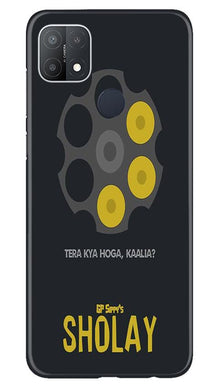Sholay Mobile Back Case for Oppo A15s (Design - 356)