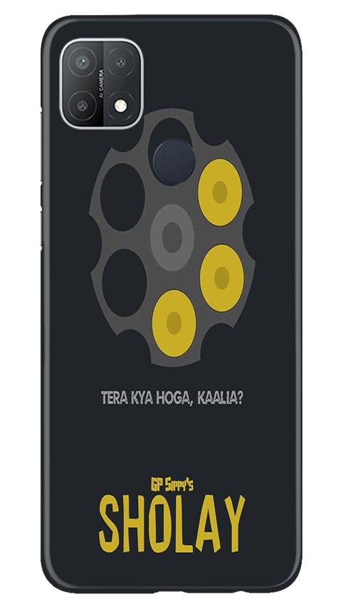 Sholay Mobile Back Case for Oppo A15s (Design - 356)