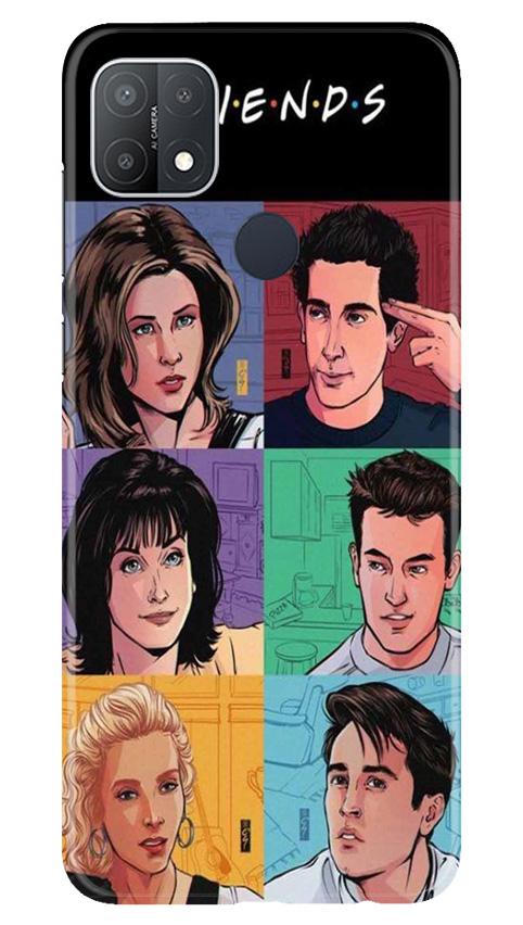 Friends Mobile Back Case for Oppo A15s (Design - 357)