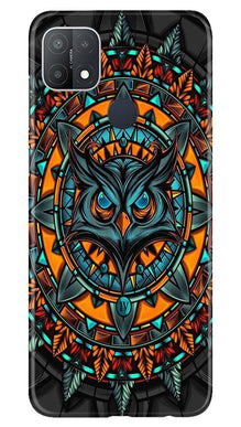 Owl Mobile Back Case for Oppo A15s (Design - 360)