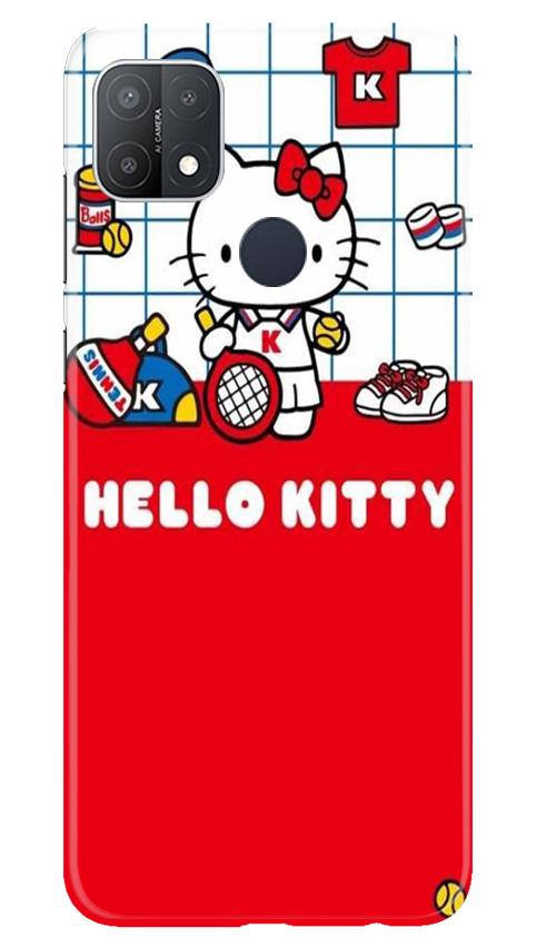Hello Kitty Mobile Back Case for Oppo A15s (Design - 363)