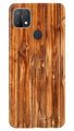 Wooden Texture Mobile Back Case for Oppo A15s (Design - 376)
