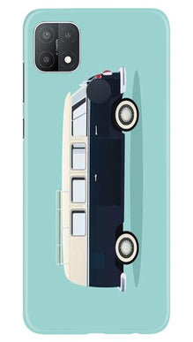 Travel Bus Mobile Back Case for Oppo A15s (Design - 379)