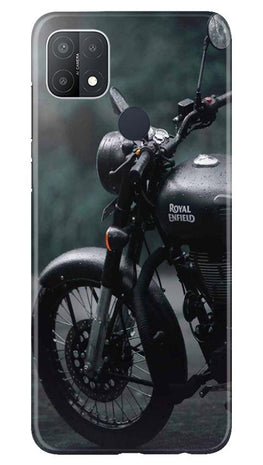 Royal Enfield Mobile Back Case for Oppo A15s (Design - 380)