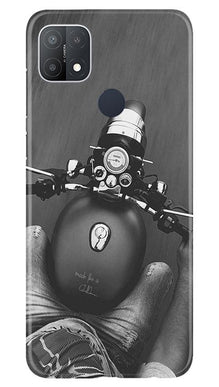 Royal Enfield Mobile Back Case for Oppo A15s (Design - 382)