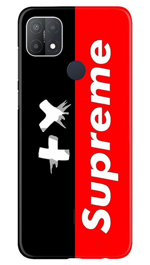 Supreme Mobile Back Case for Oppo A15s (Design - 389)