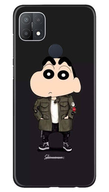 Shin Chan Mobile Back Case for Oppo A15s (Design - 391)