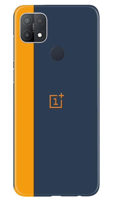 Oneplus Logo Mobile Back Case for Oppo A15s (Design - 395)