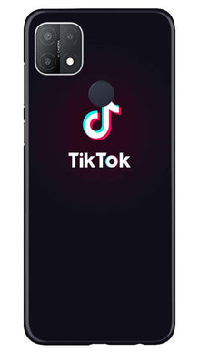Tiktok Mobile Back Case for Oppo A15s (Design - 396)