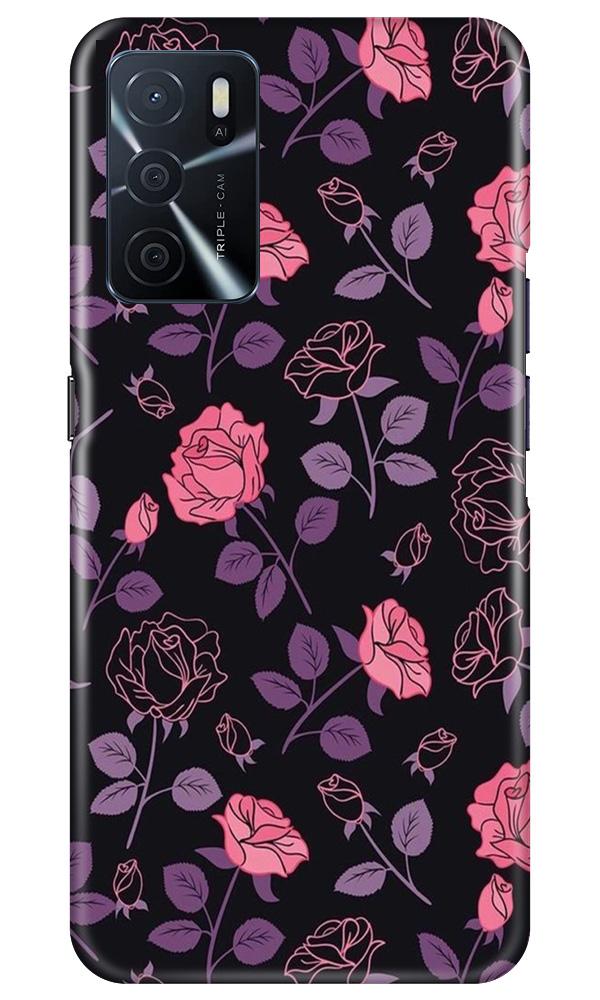 Rose Pattern Case for Oppo A16