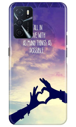 Fall in love Case for Oppo A16