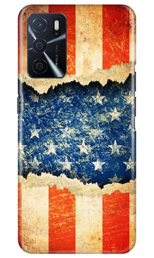 United Kingdom Mobile Back Case for Oppo A16 (Design - 52)