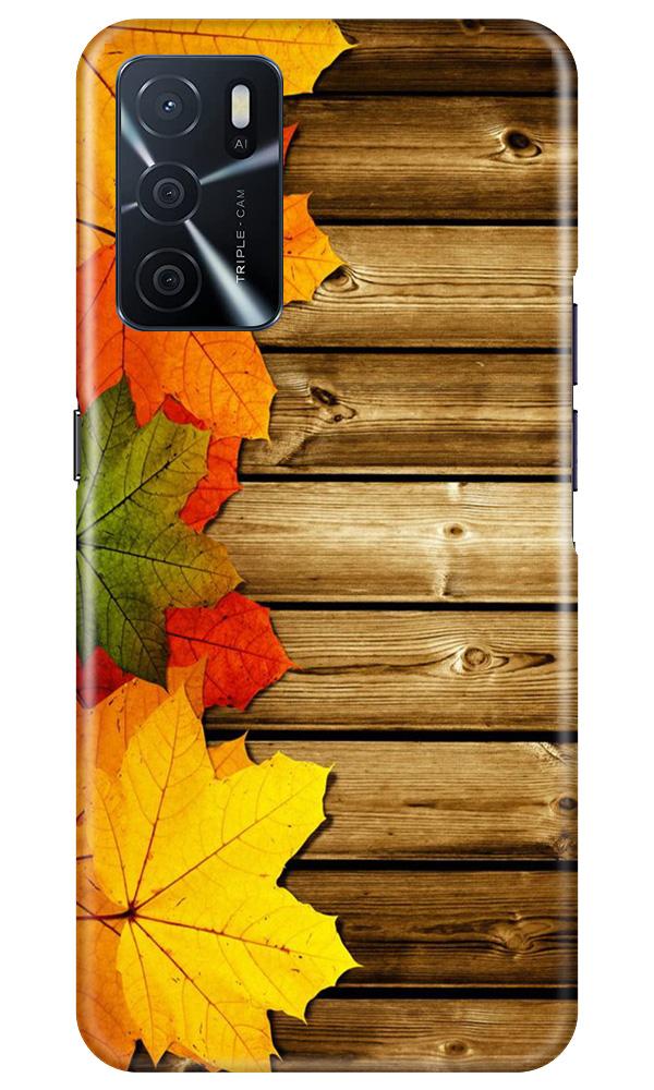 Wooden look3 Case for Oppo A16