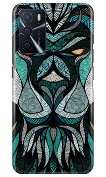 Lion Mobile Back Case for Oppo A16 (Design - 97)
