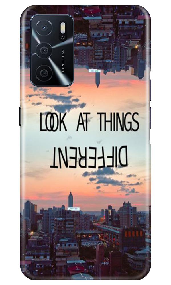 Look at things different Case for Oppo A16