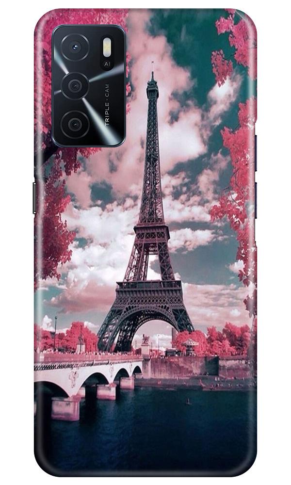 Eiffel Tower Case for Oppo A16  (Design - 101)