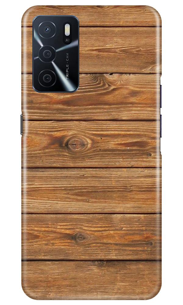 Wooden Look Case for Oppo A16(Design - 113)