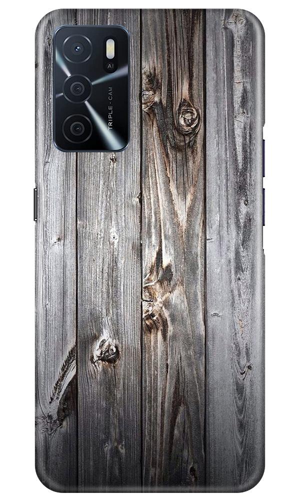 Wooden Look Case for Oppo A16  (Design - 114)