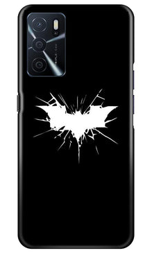 Batman Superhero Mobile Back Case for Oppo A16  (Design - 119)