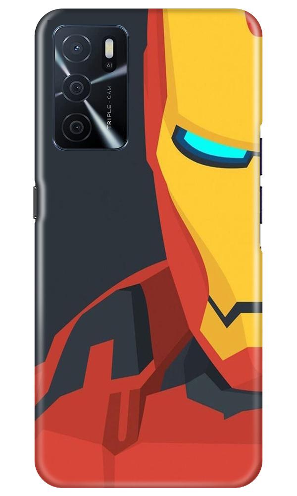 Iron Man Superhero Case for Oppo A16(Design - 120)