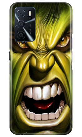 Hulk Superhero Case for Oppo A16(Design - 121)
